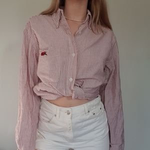 Perlis Mardi gras striped shirt